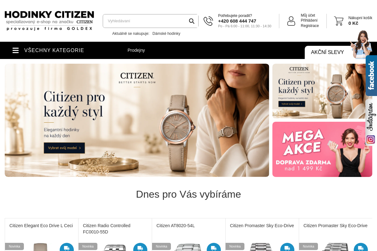 Hodinky-citizen.cz