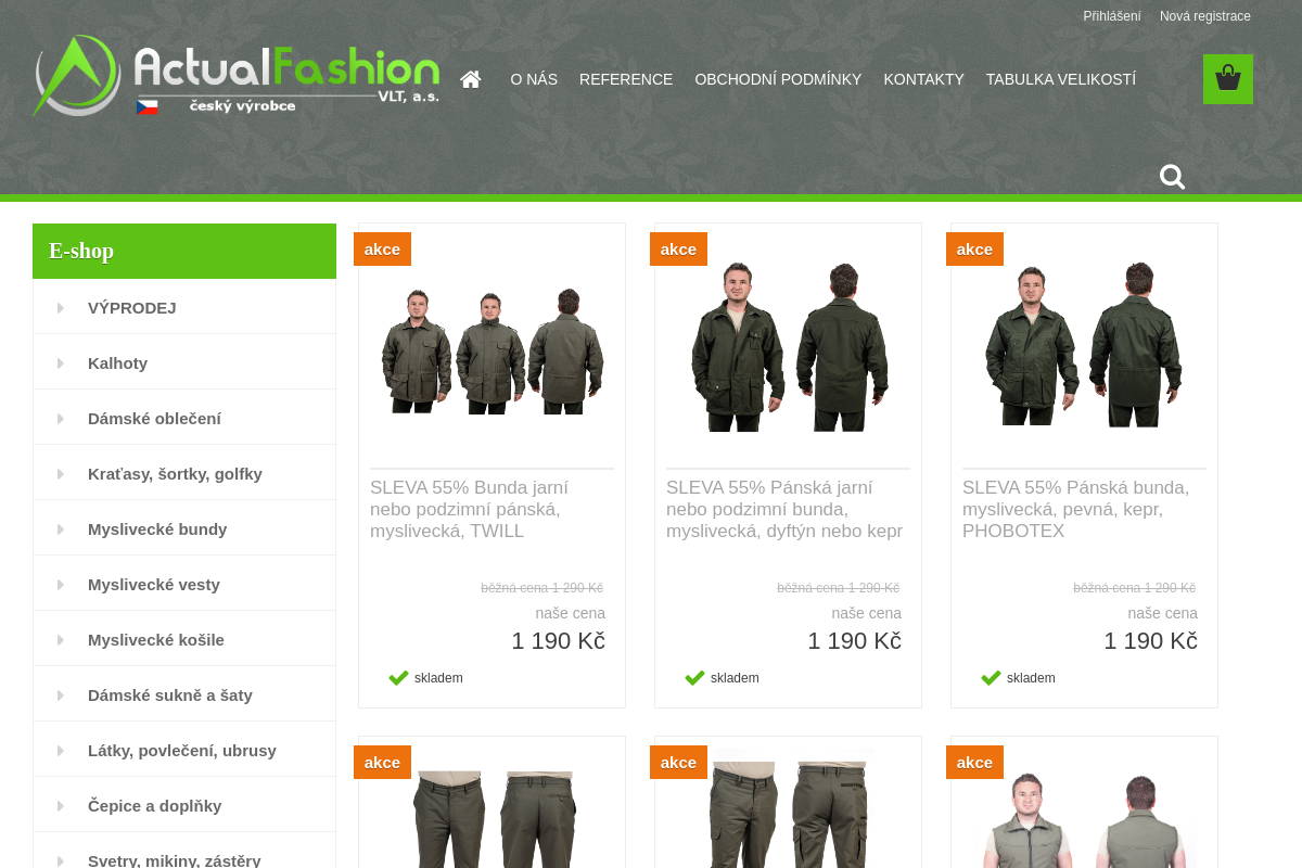 Actual-fashion VLT a.s.
