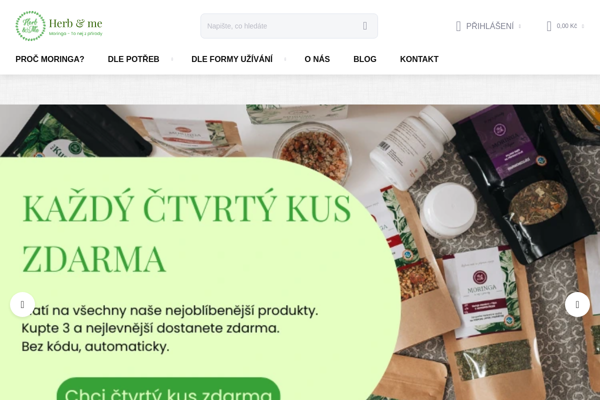 HerbandMe.cz - Moringa z Filipín