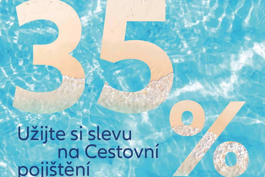 Letní sleva na cestovní pojištění