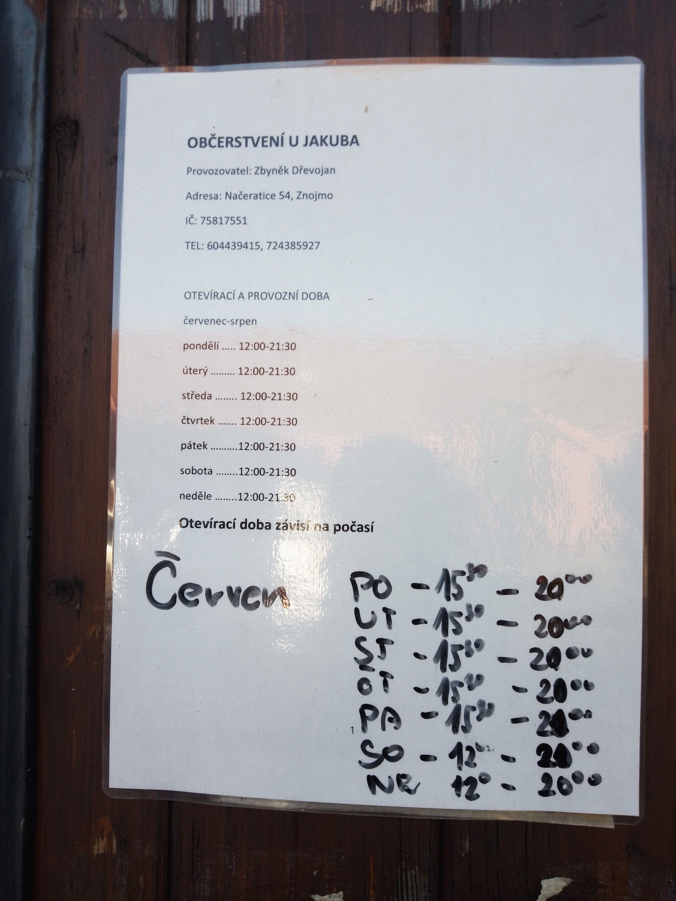 Občerstvení U Jakuba foto 2