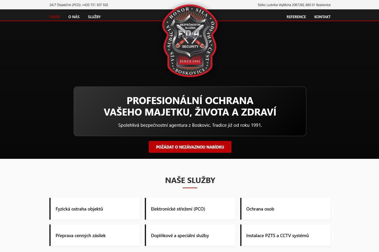 F.D.A. Bezpečnostní služba, s.r.o.