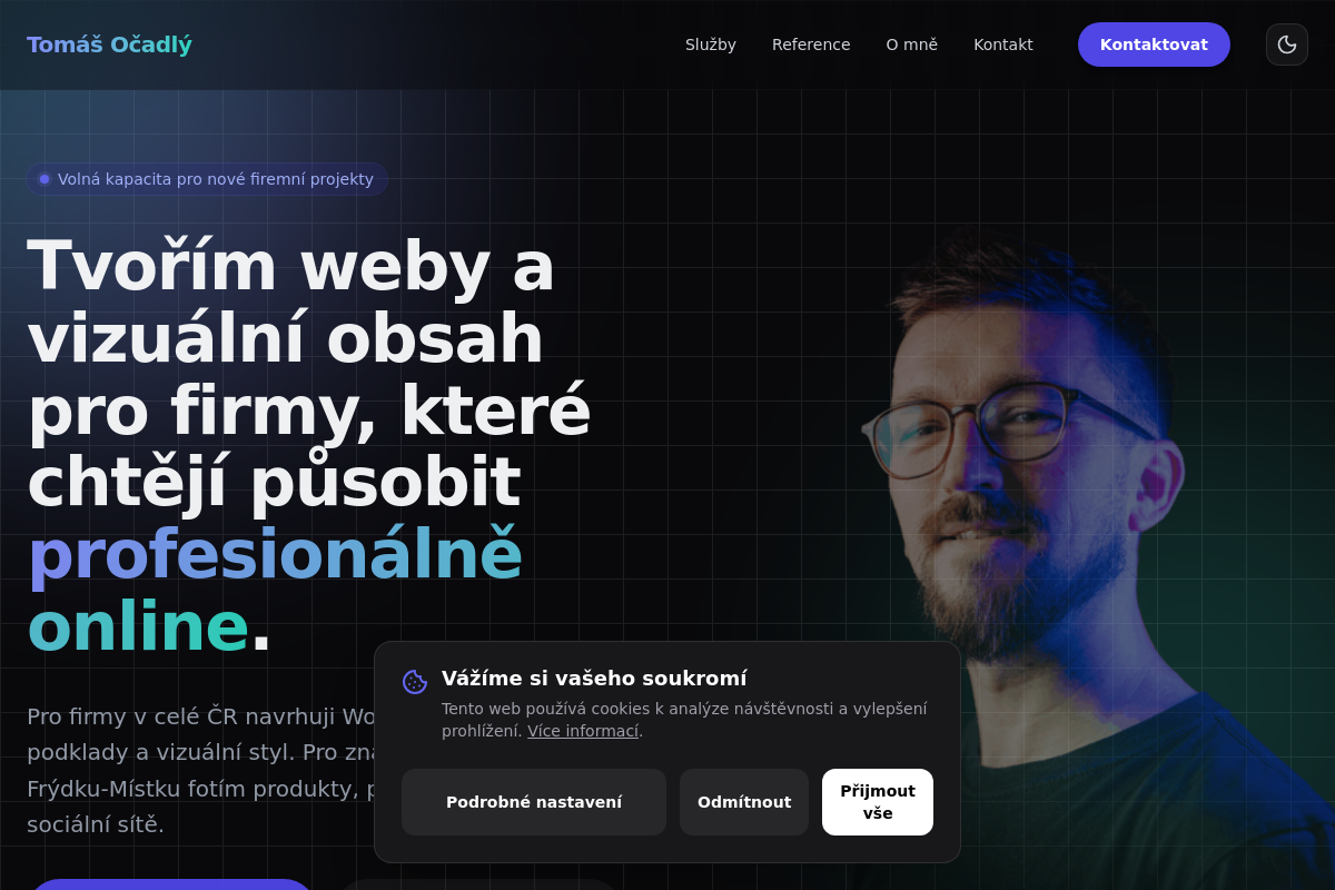 Svatební fotograf Tomáš Očadlý