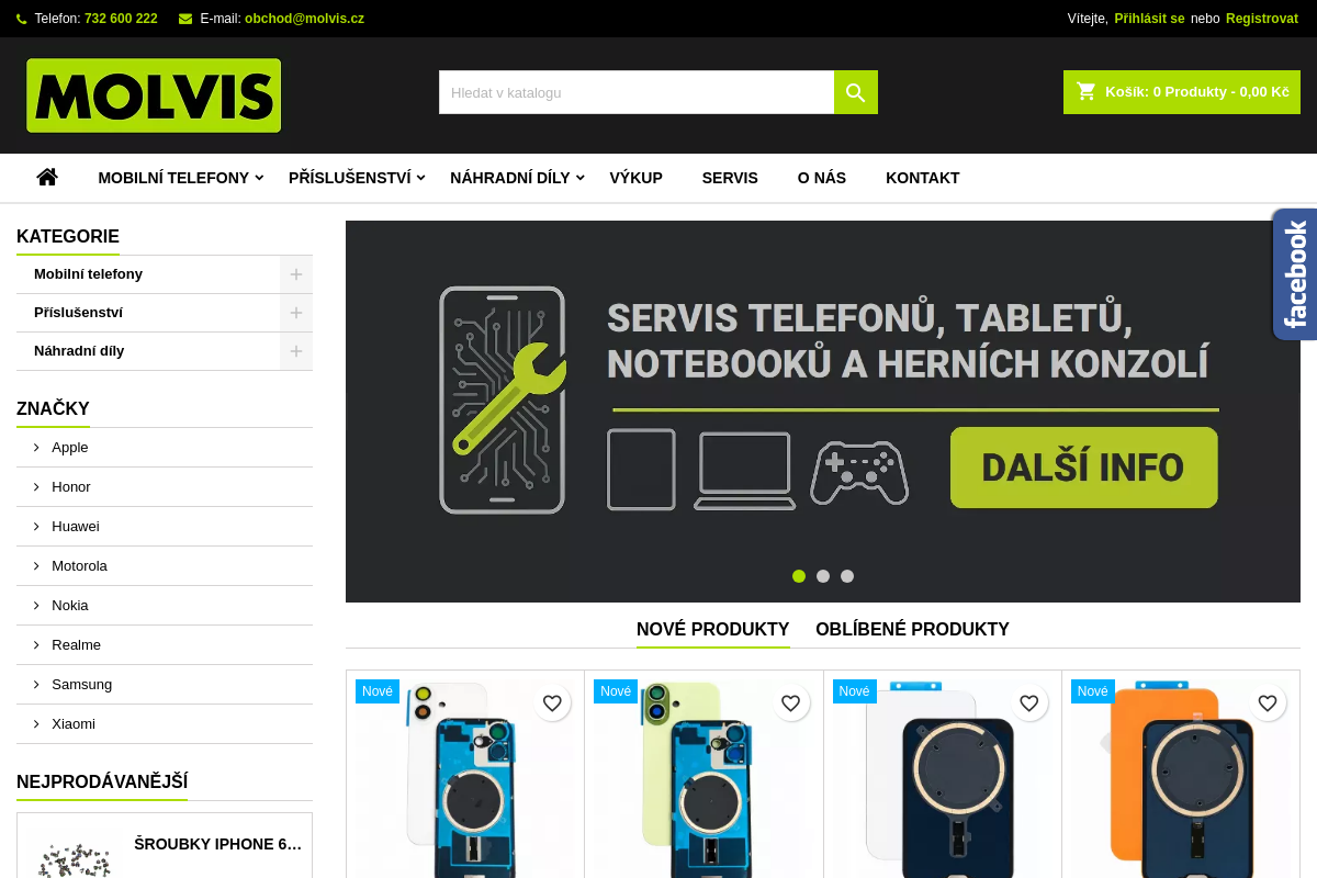 Molvis Mobil servis Třebíč