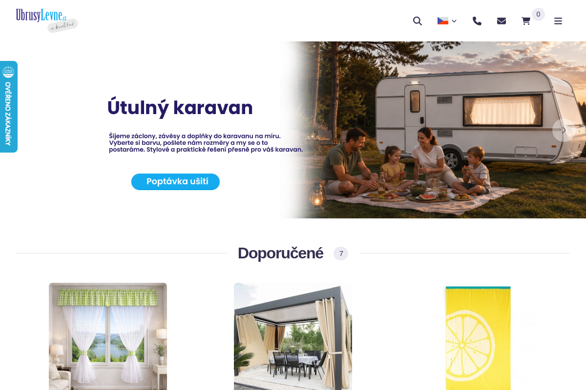 UbrusyLevne.cz