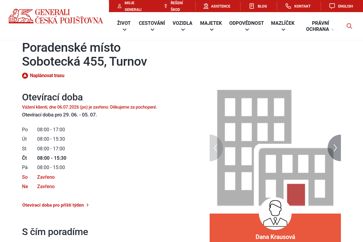 GENERALI ČESKÁ POJIŠŤOVNA foto 1