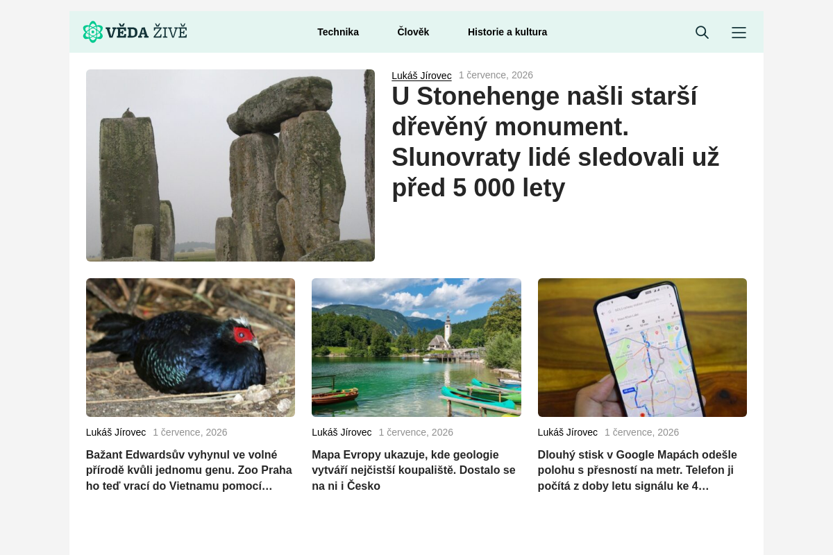 VědaŽivě.cz