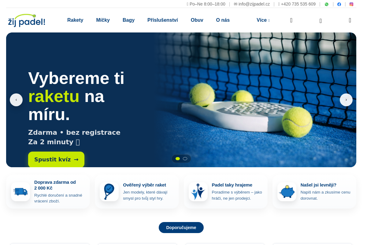 Žij padel!