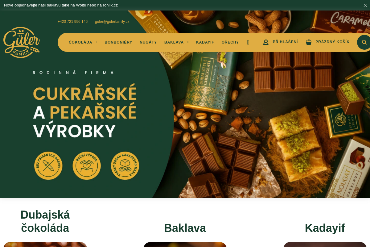Gülerfamily baklava & bakery