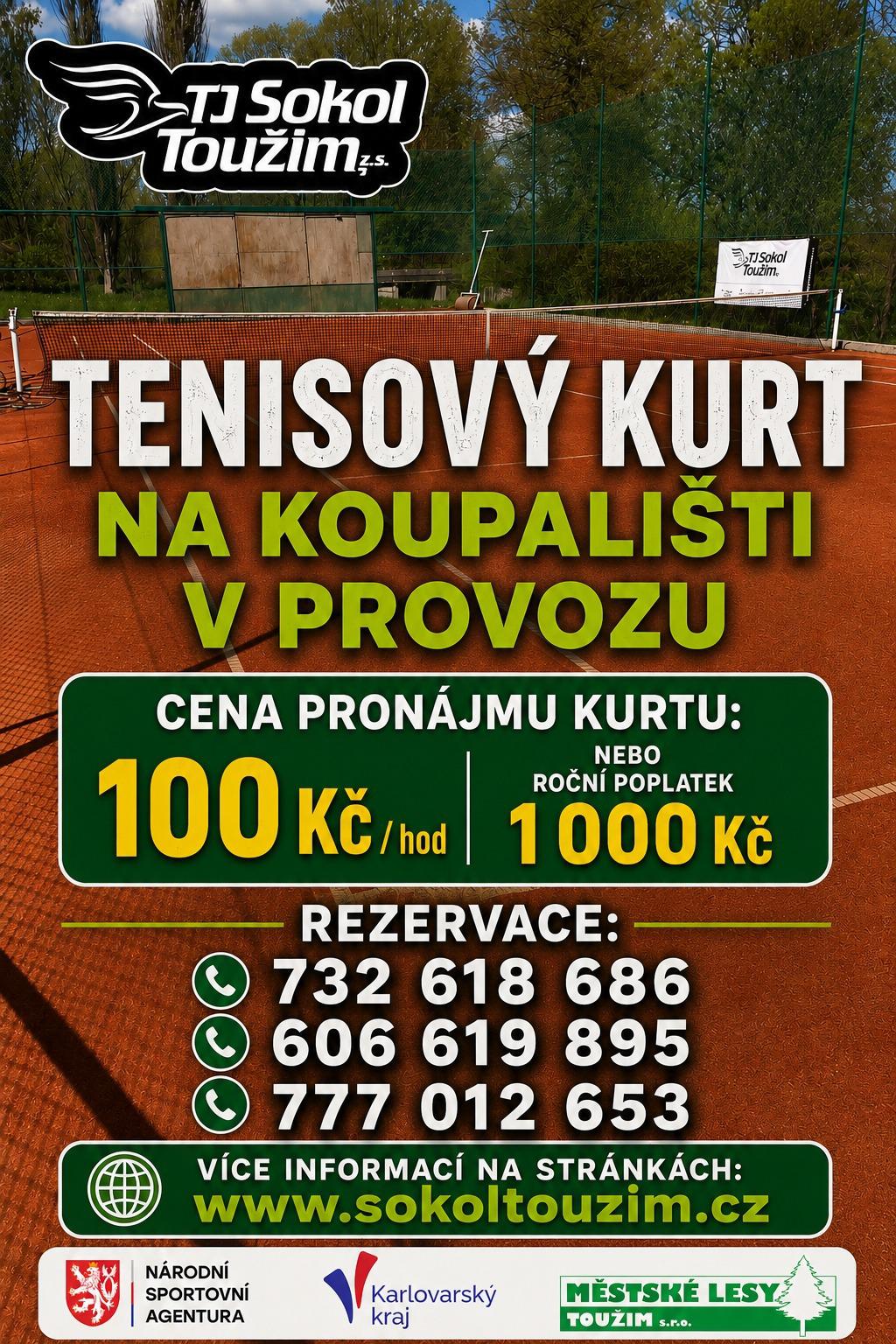 TJ Sokol Toužim, z.s. - tenisový kurt foto 5