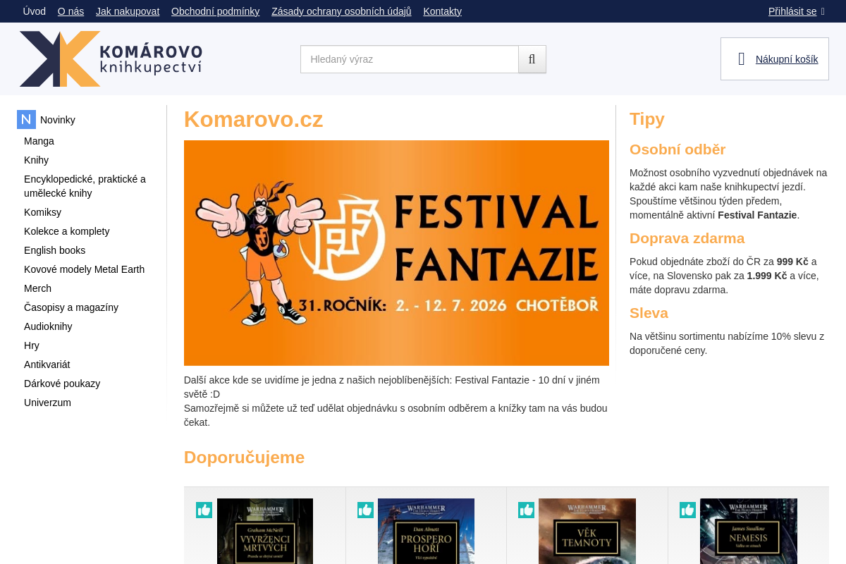 Komárovo knihkupectví