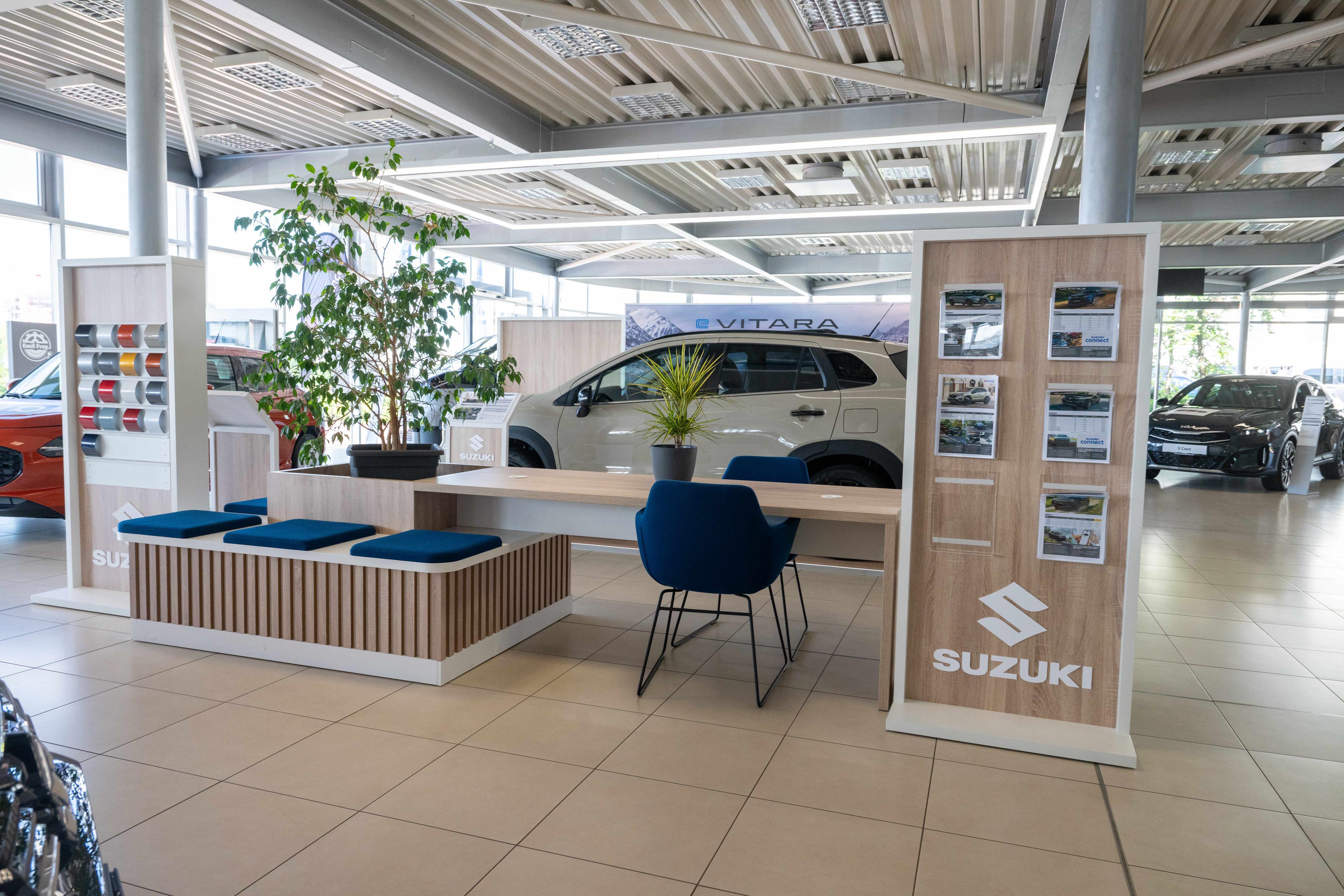Emil Frey – nové vozy Suzuki – Pekařská