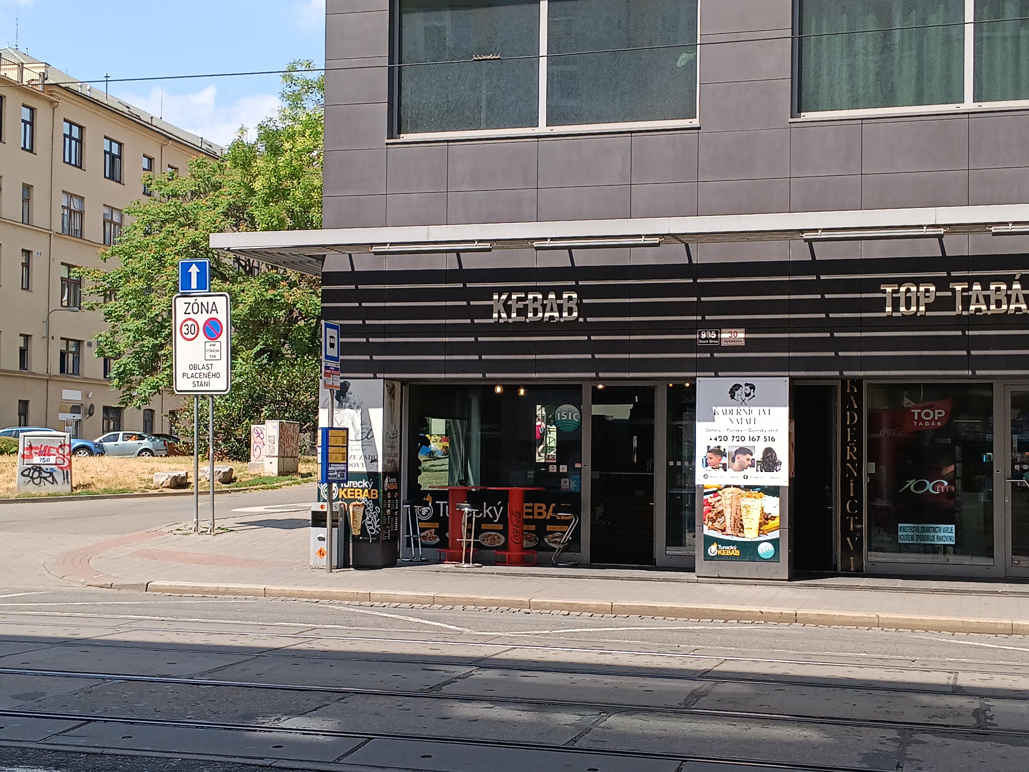 Turecký kebab foto 2
