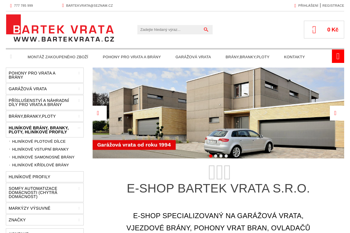 E shop Bartekvrata-s-r-o.cz