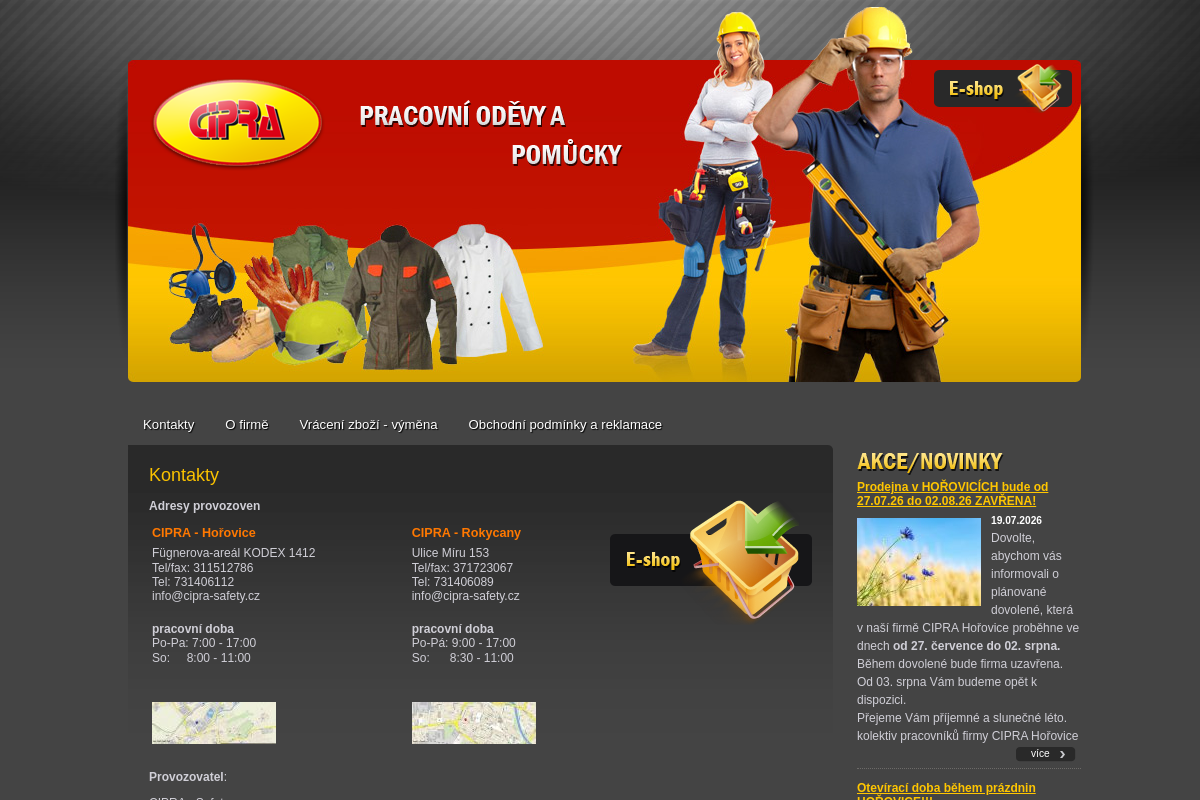 Cipra-safety.cz