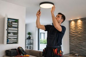 Firemní grafika Elektrikář | Hodinový manžel