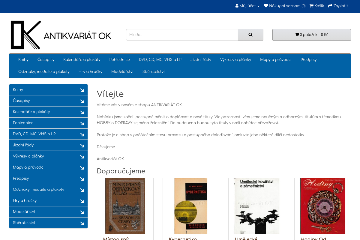 Antikvariát OK