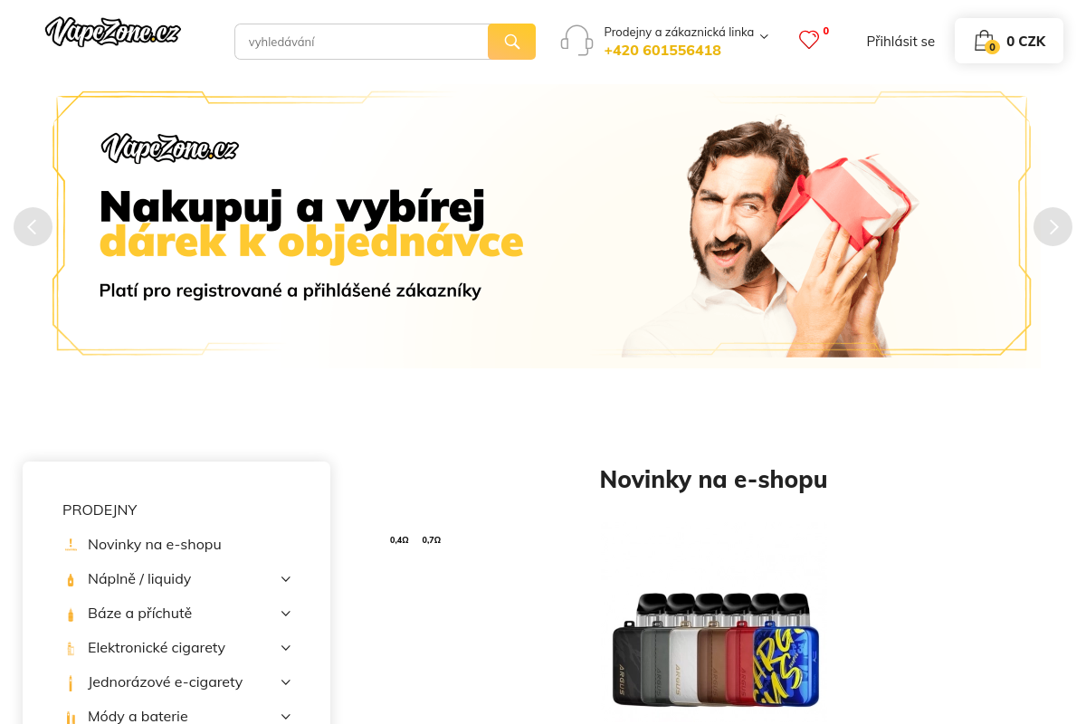 Elektronické cigarety - Vapezone.cz
