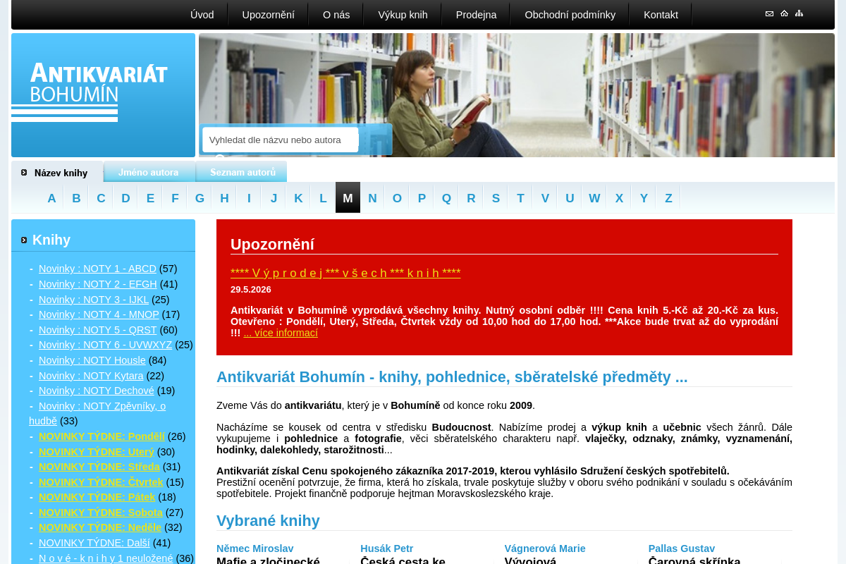 Antikvariat-bohumin.cz