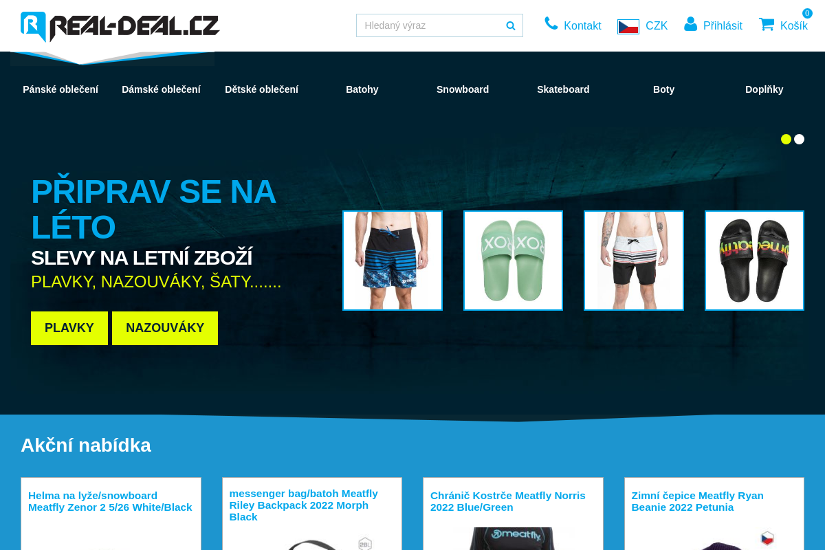 Real-Deal.cz - skate & snowboard shop