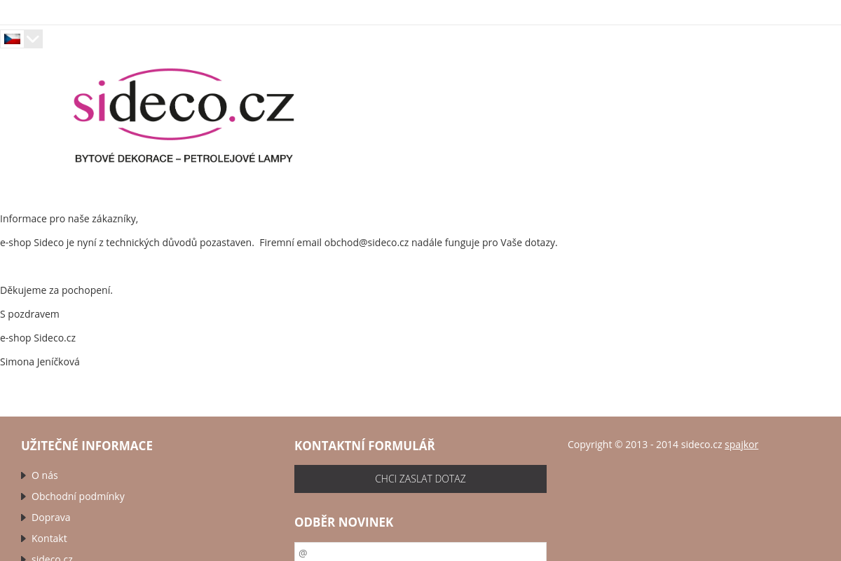 SIDECO CZ