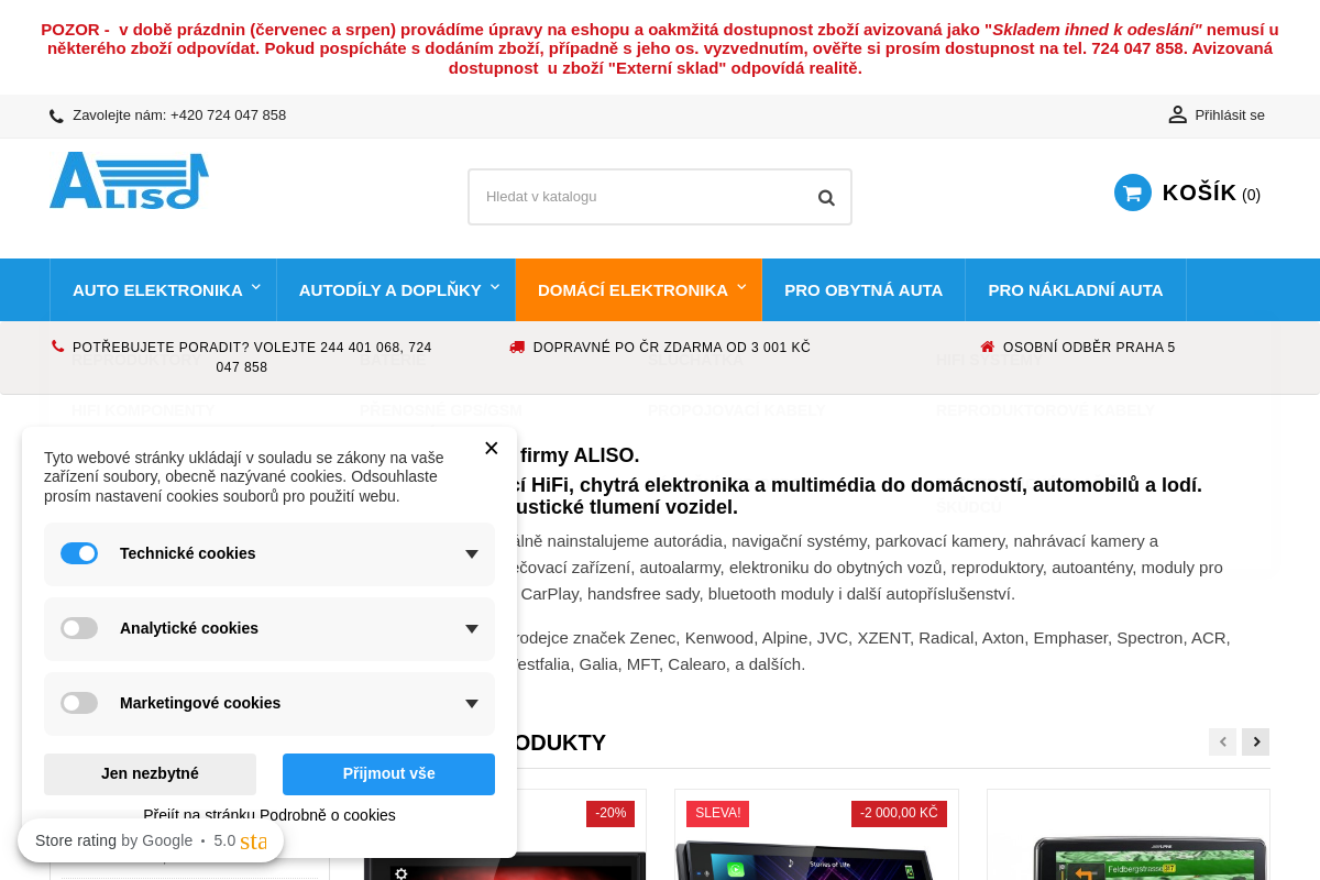 Eshop.aliso.cz