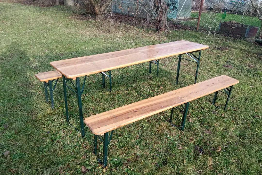 Pronájem - Skládací pivní set