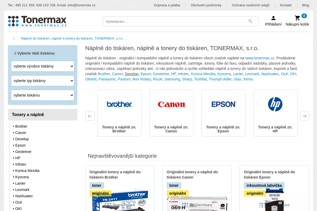 TONERMAX, s.r.o.