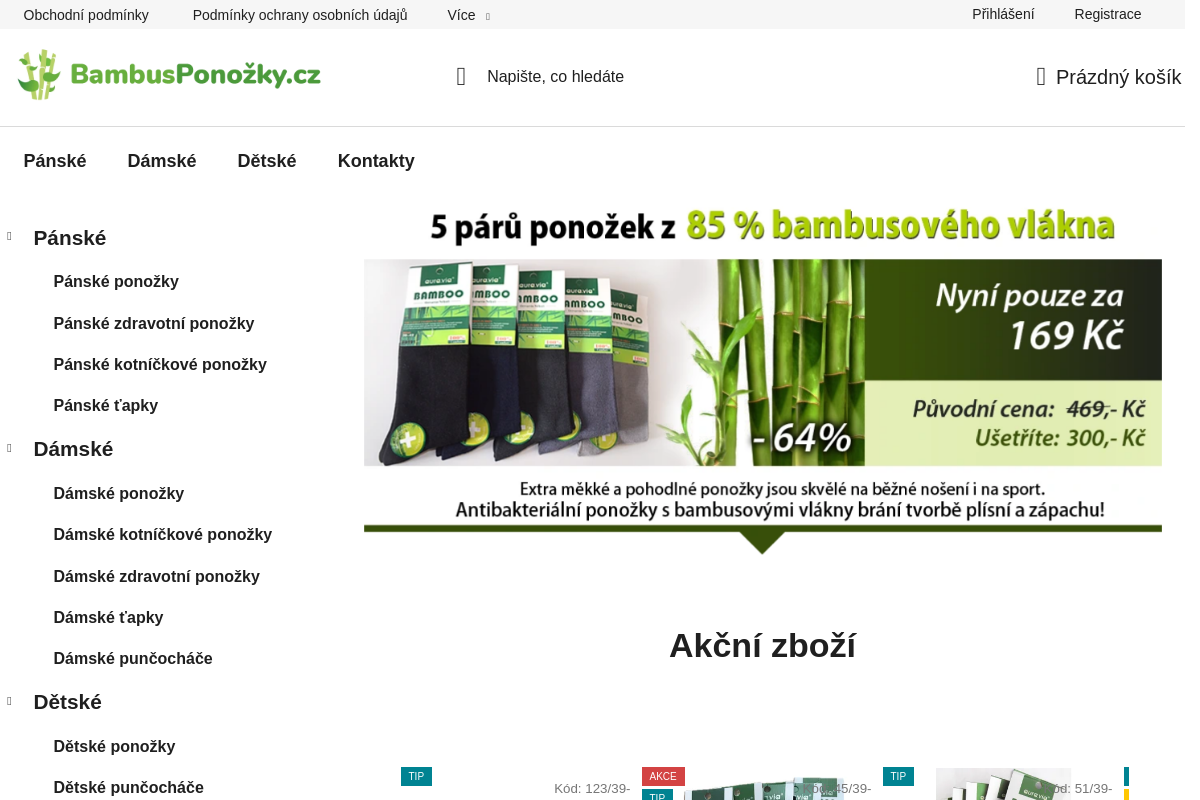 Bambusponozky.cz