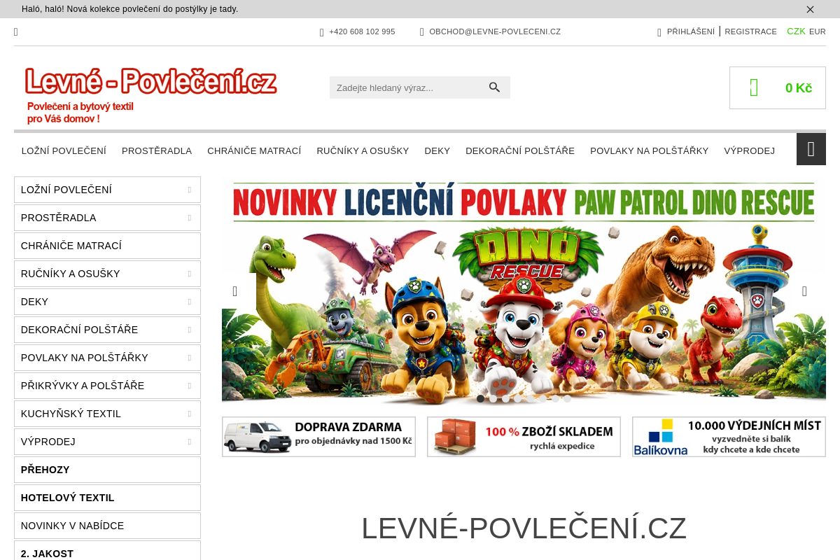 Levne-povleceni.cz
