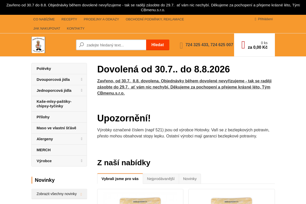 Cbmenu.cz