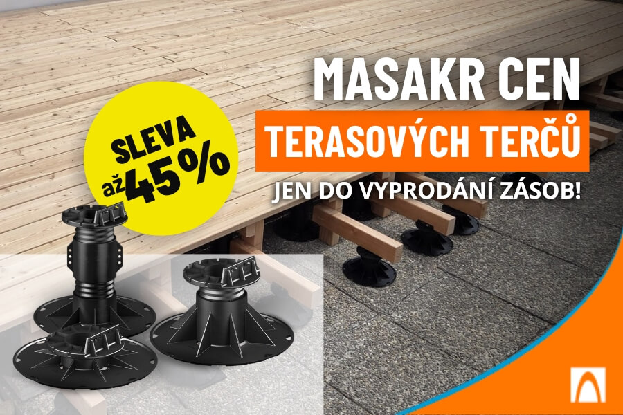 Terasové terče ve výprodeji až o 45 % levněji