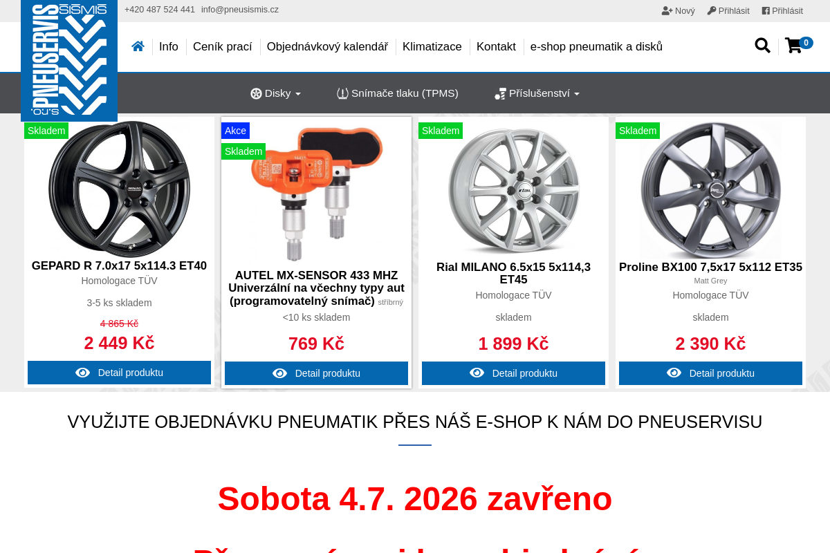 Pneusismis.cz