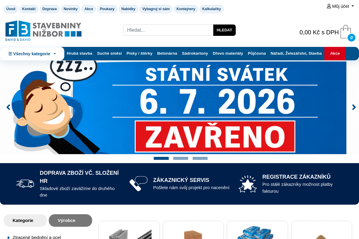 Stavebniny-nizbor.cz