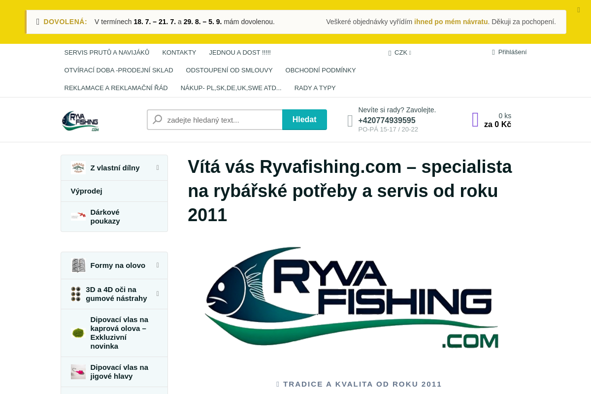Ryvafishing.com