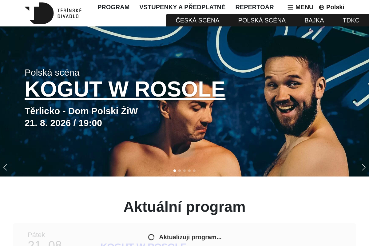 Pokladna Těšínského divadla foto 1