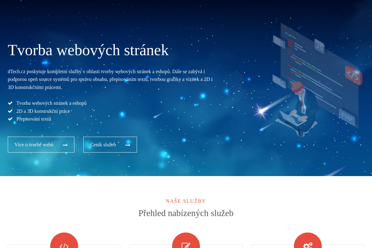 dTech.cz - tvorba webových stránek