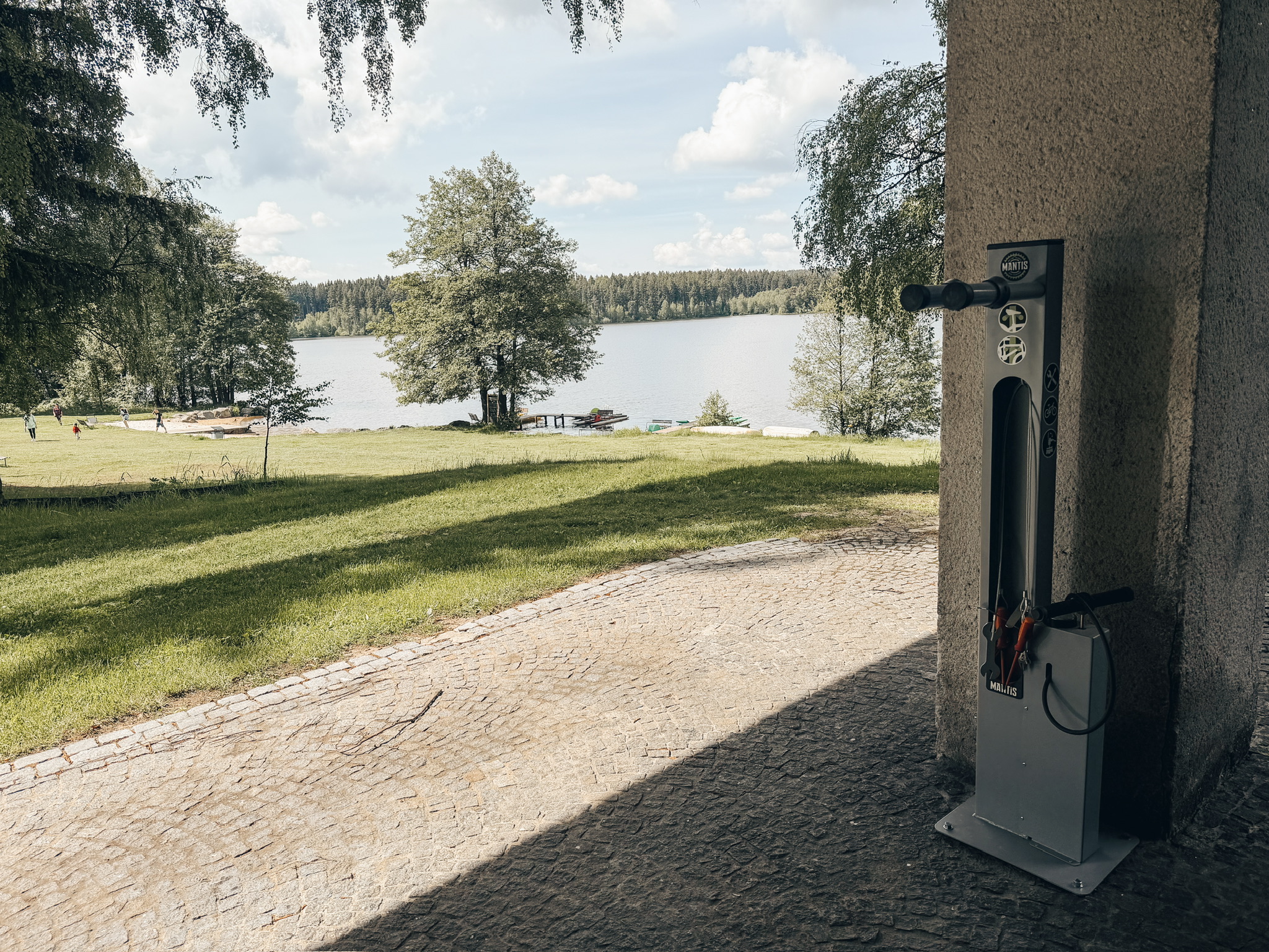 Cyklistické zázemí u hotelu Medlov foto 3