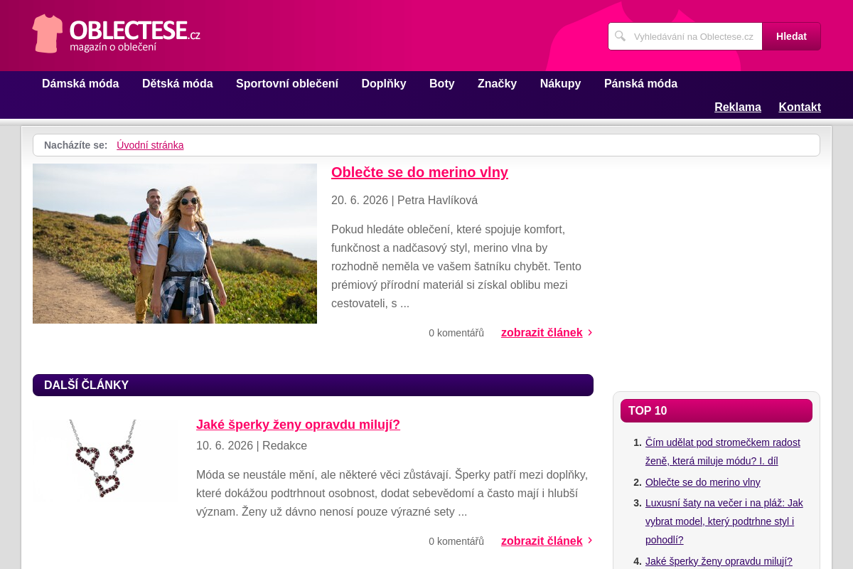 Oblectese.cz