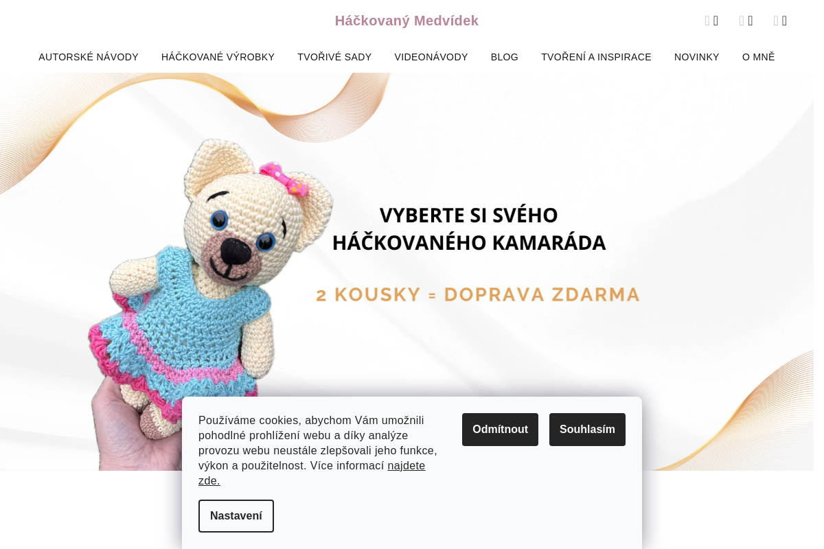 Háčkovaný Medvídek