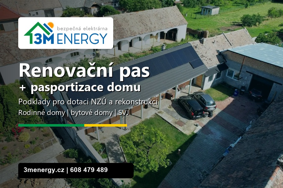 Renovační pas + pasportizace