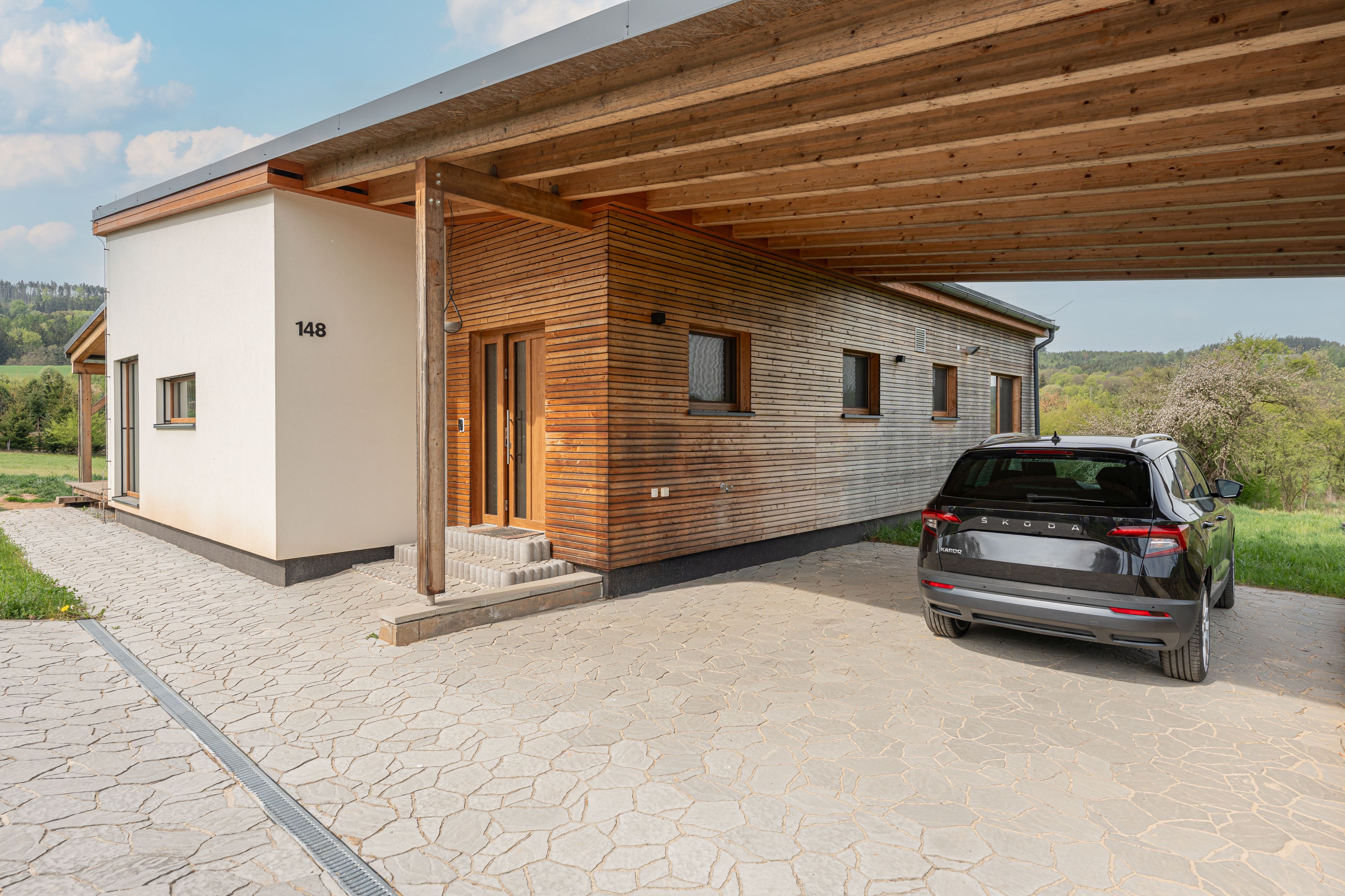 Prodej moderní dřevostavby 4+kk, Horní Poříčí
