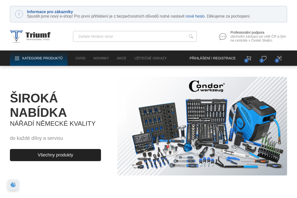 E-shop triumfcz.cz
