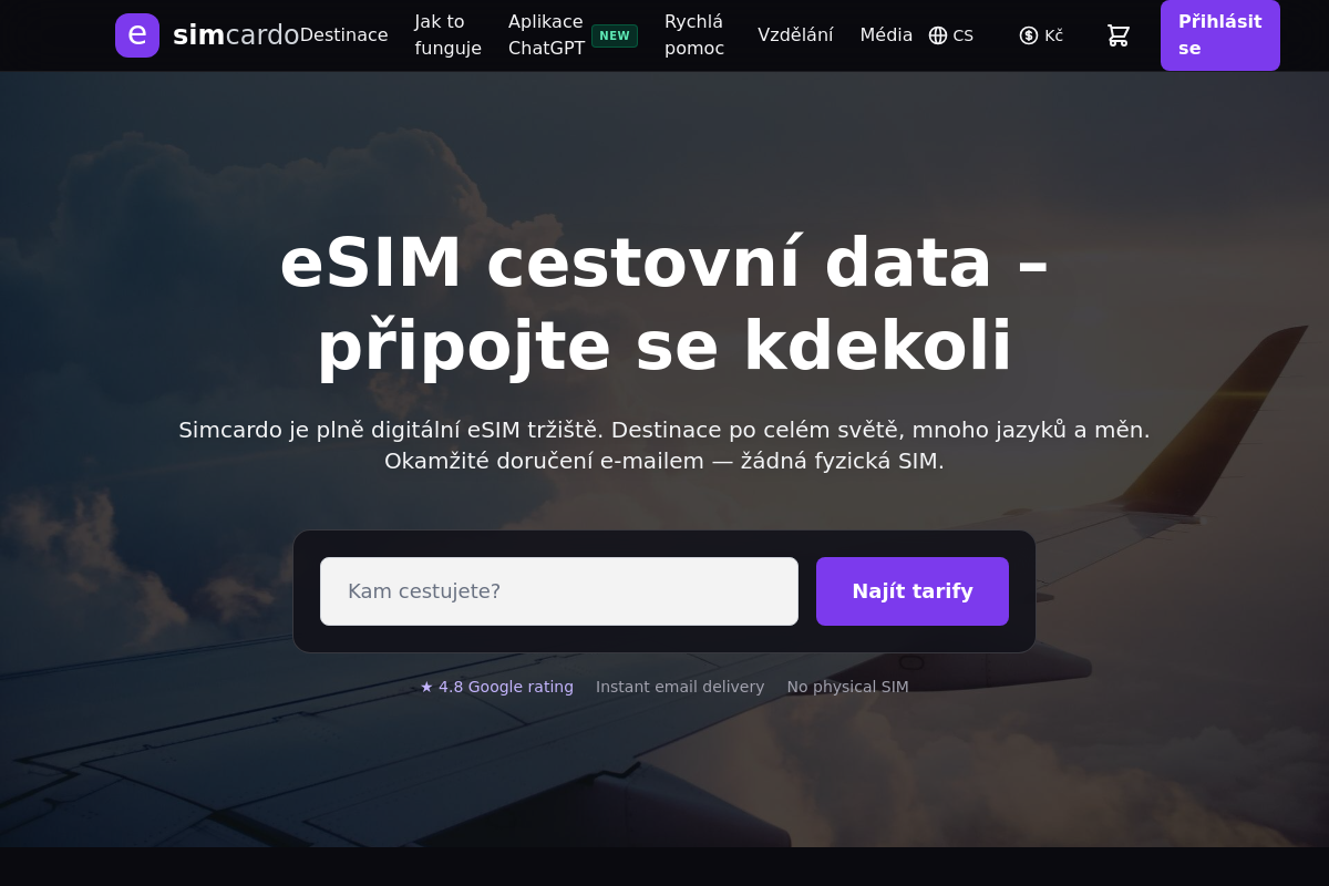Simcardo.com/cs