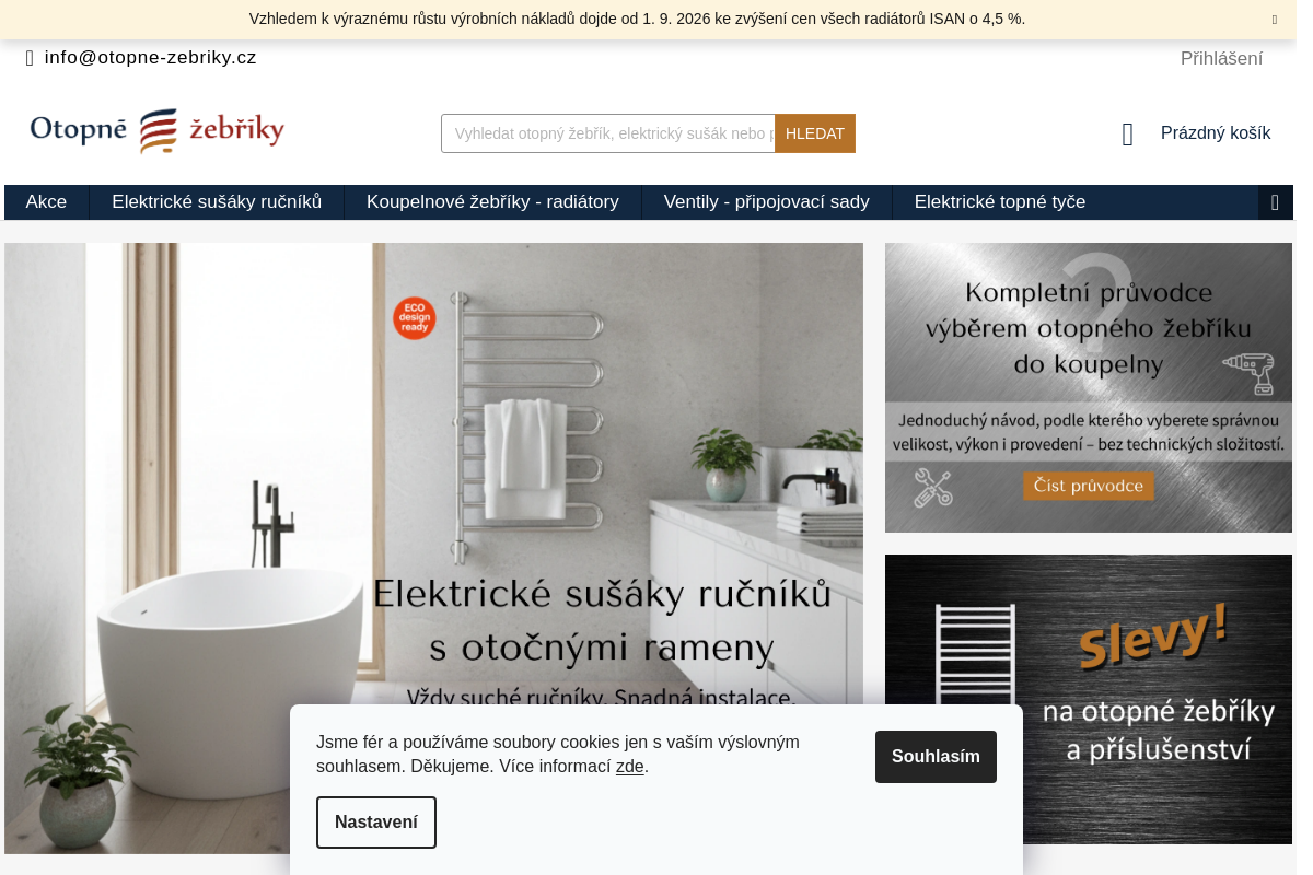 Otopné žebříky