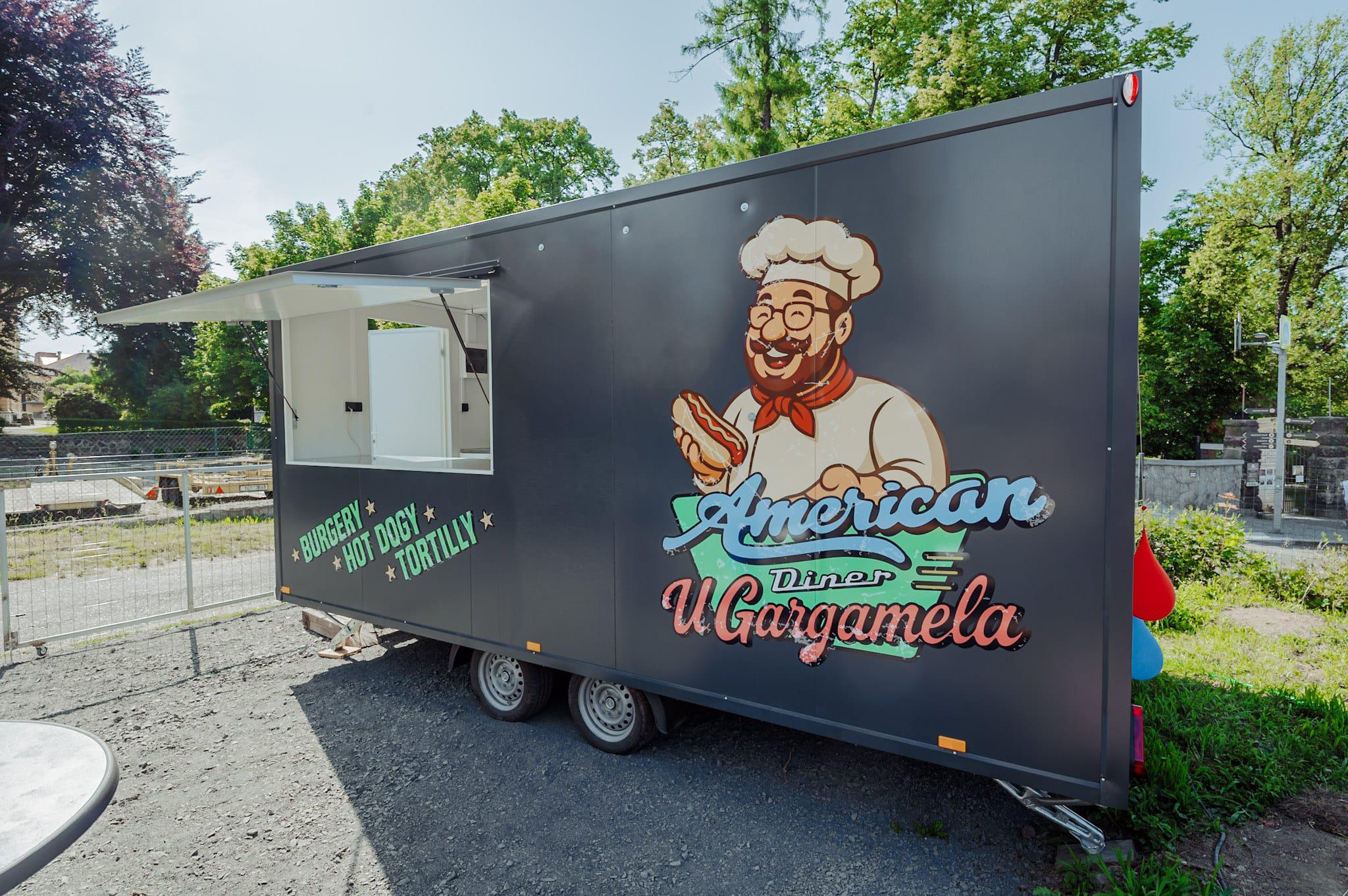 American diner u Gargamela