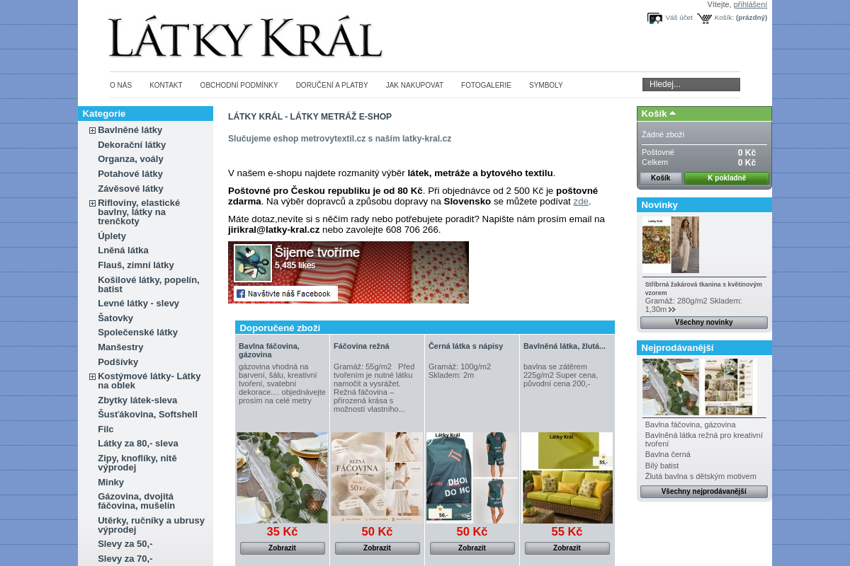 Metrovytextil.cz