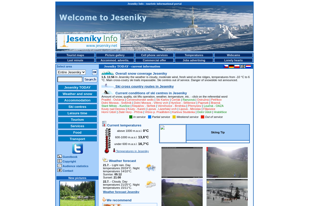 Jeseníky Info