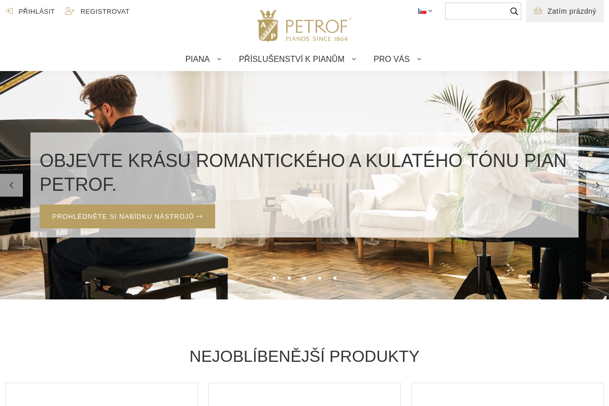 Eshop.petrof.cz