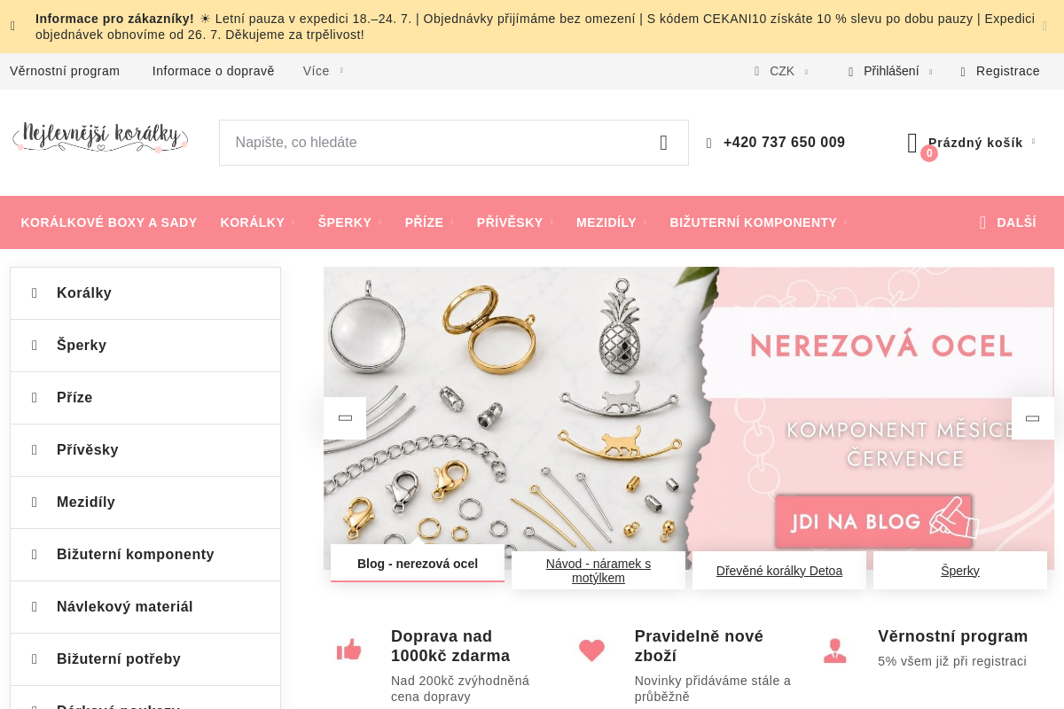 Nejlevnejsikoralky.cz